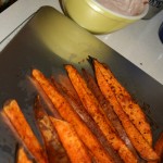 spicy sweet potato fries