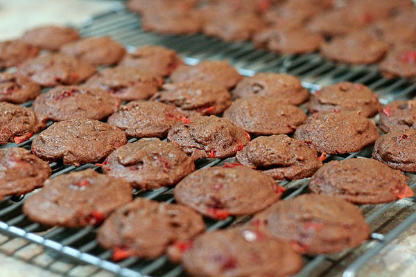 Boozy Black Forest Cookies For #OXOGoodCookie - Cooking in Stilettos