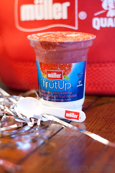Muller Fruit Up Yogurt, Lowfat, with Fruit Mousse, Very Cherry, Dairy