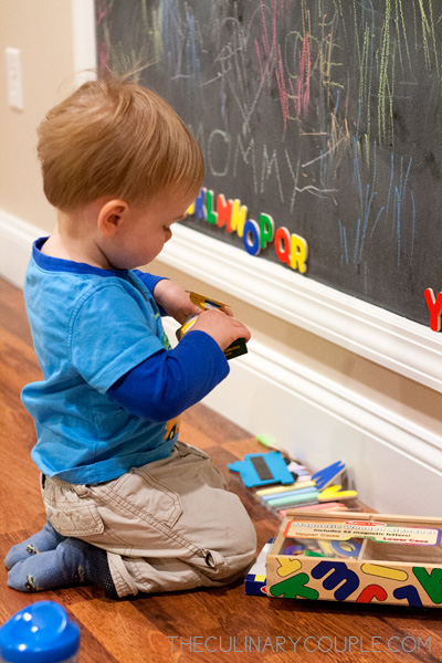 Magnetic Chalkboard Wall: Where Function Meets Fun - Spetrich Home