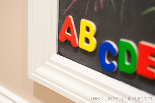 Make A DIY Magnetic Chalkboard 