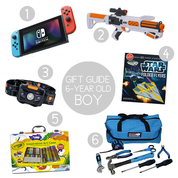 tech gifts for 6 year old